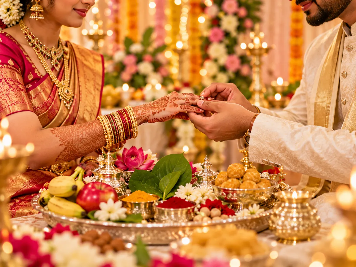 Engagement (Nischitartham) in Hyderabad — Shanmukha Caterers