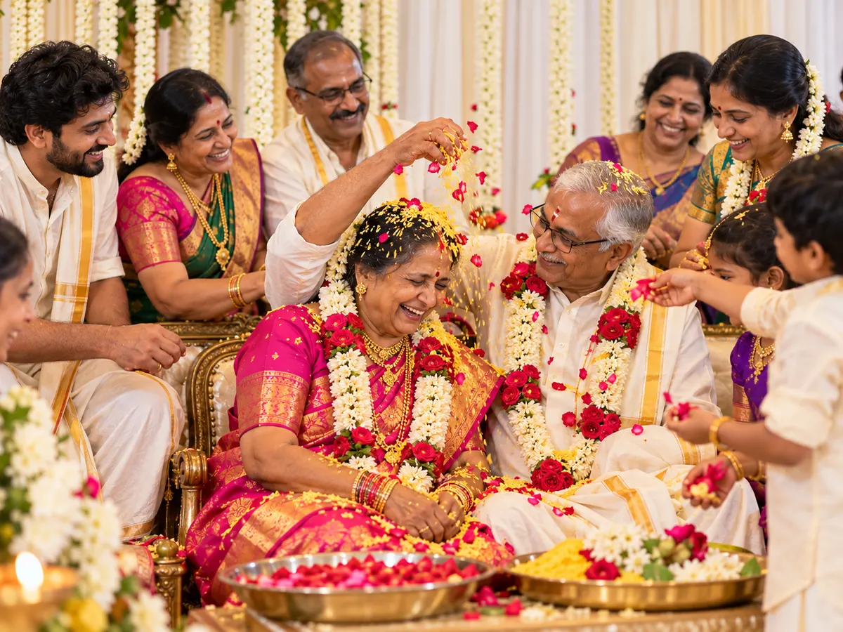 Shashtipoorthi in Hyderabad — Shanmukha Caterers